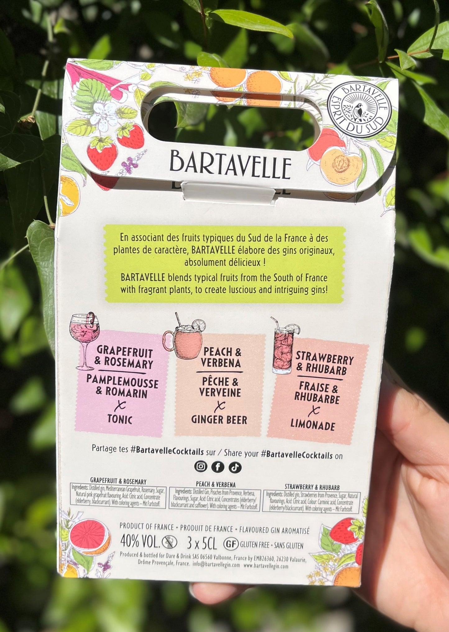 Coffret Découverte Gin - 3 x 5cl